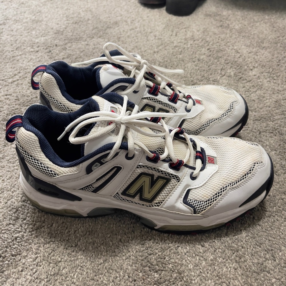 New Balance MX1007W Mens Running Shoes White Sneakers‎ Athletic Comfort